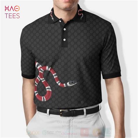 cheap striped gucci polo with snake|gucci polo shirt snake collar.